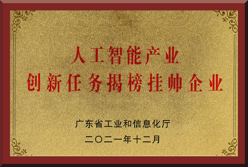 12、人工智能產業創新任務揭榜掛帥企業
